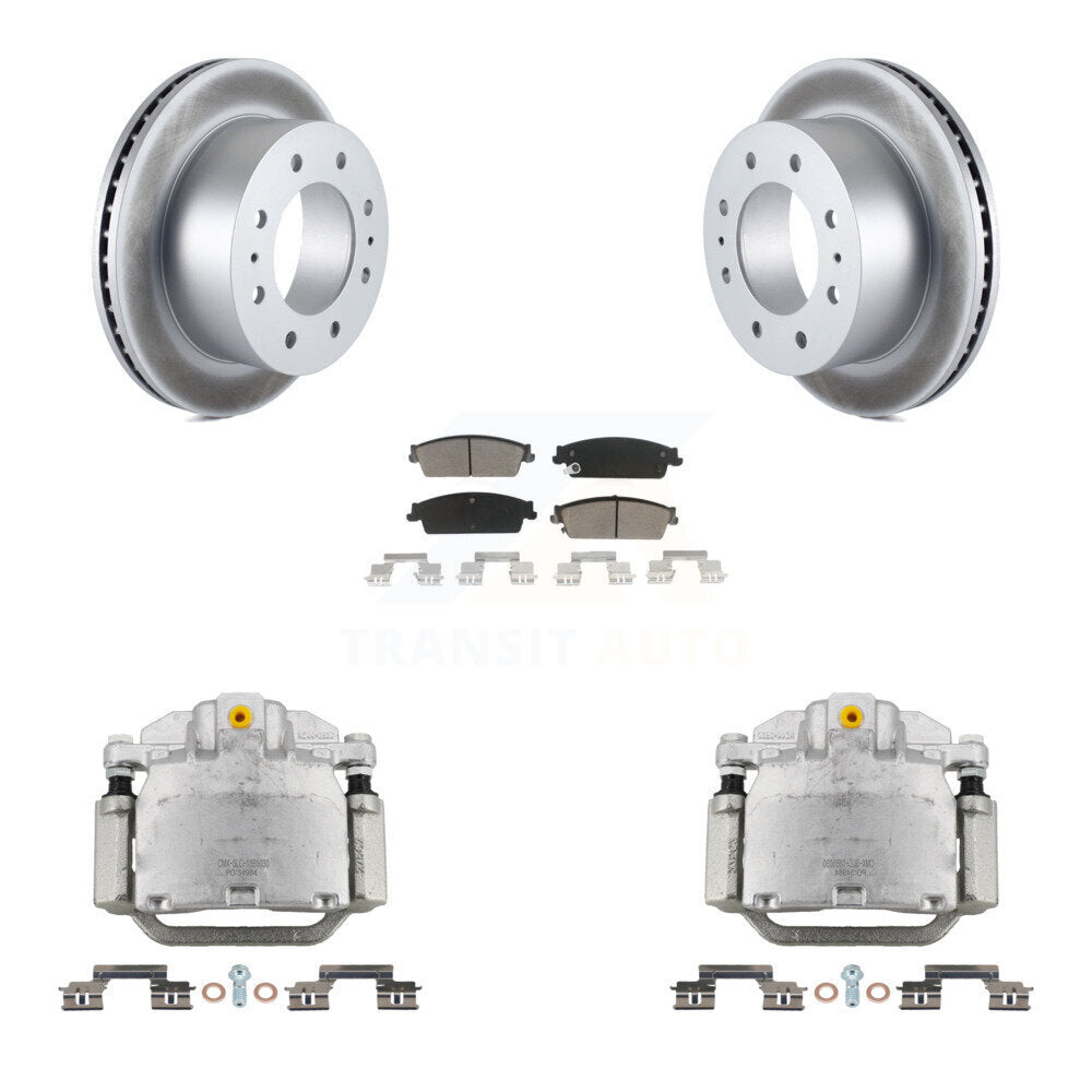 Transit Auto KCG-100180C Disc Brake Kit for 2011 Chevrolet Silverado 1500 - Rear product image
