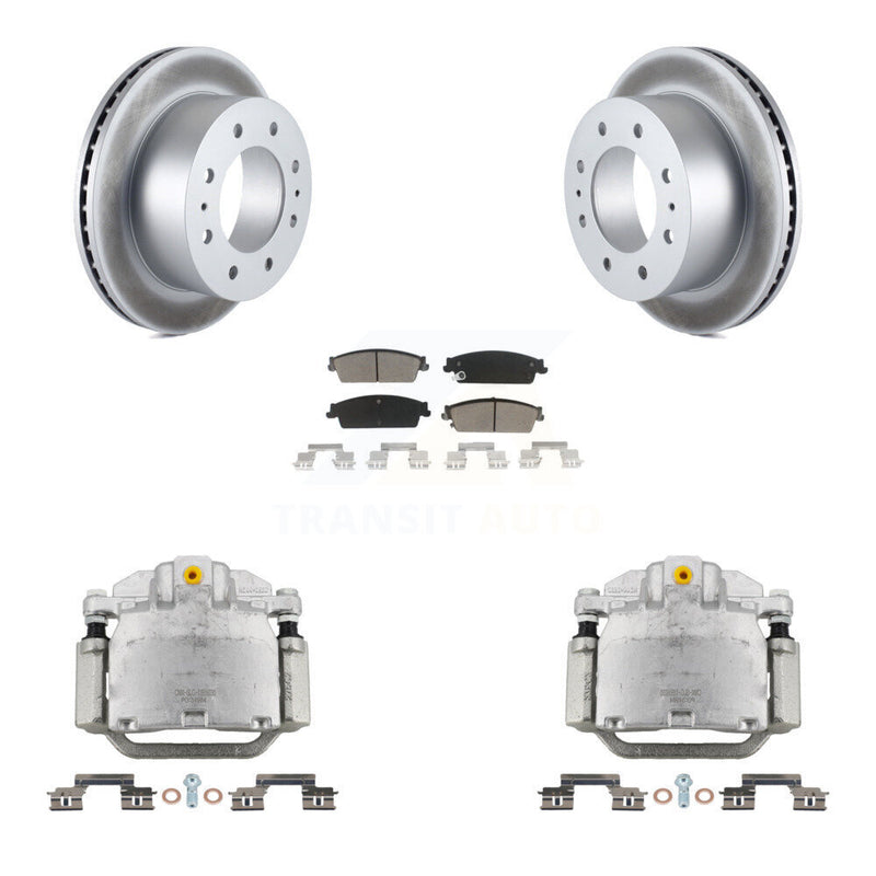 Transit Auto KCG-100180C Disc Brake Kit for 2011 Chevrolet Silverado 1500 - Rear product image