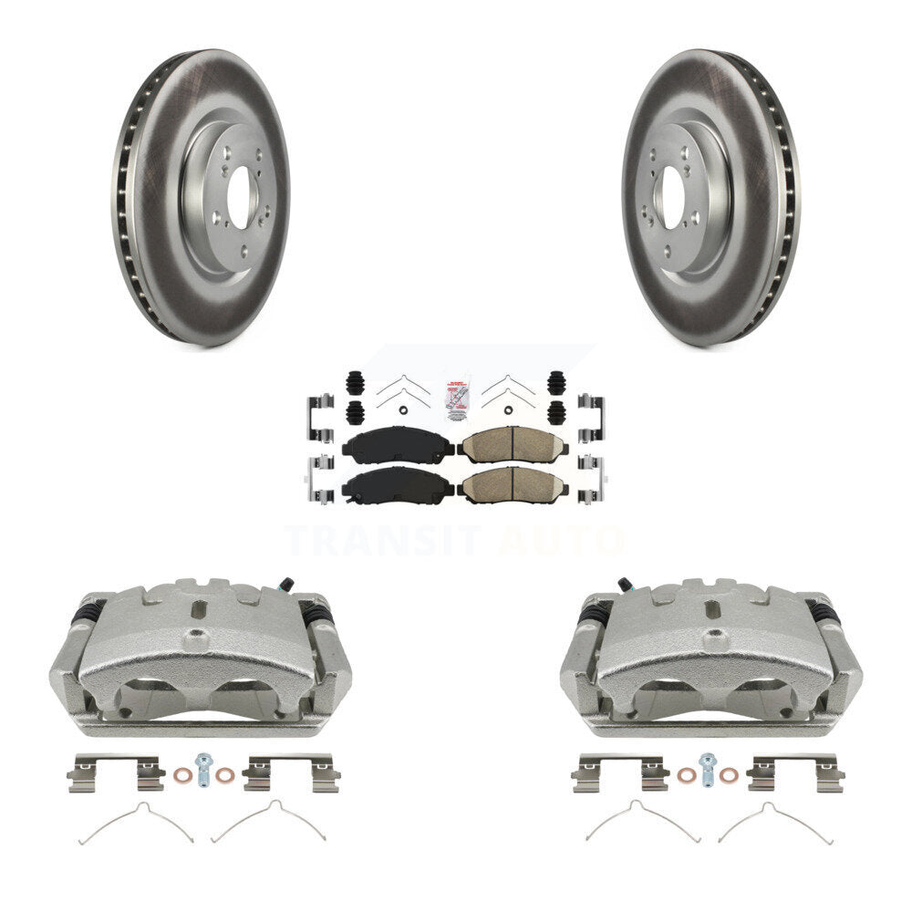 Transit Auto KCG-100180N Disc Brake Kit for 2009-2015 Honda Pilot - Front product image