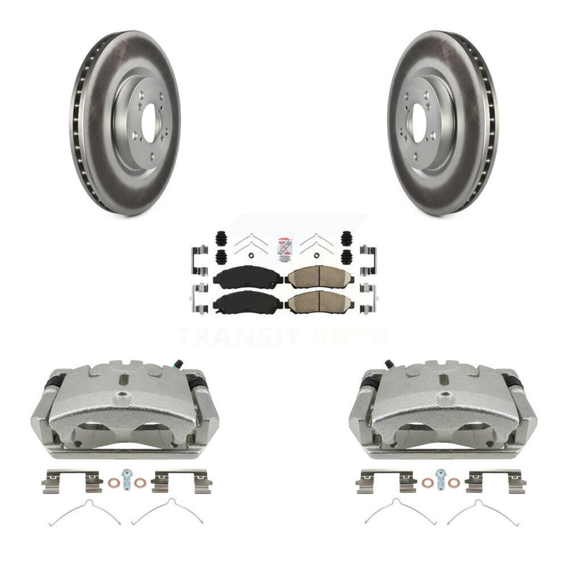 Transit Auto KCG-100180N Disc Brake Kit for 2009-2015 Honda Pilot - Front product image
