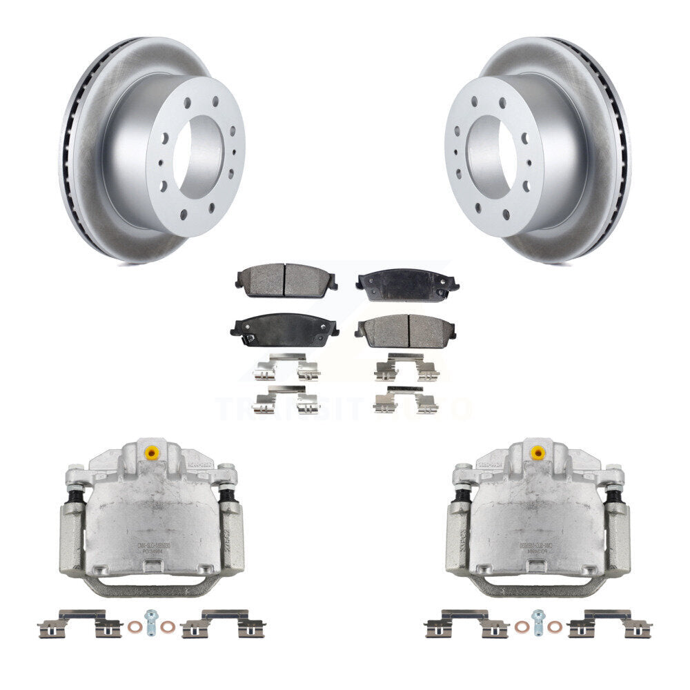 Transit Auto KCG-100180P Disc Brake Kit for 2011 Chevrolet Silverado 1500 - Rear product image