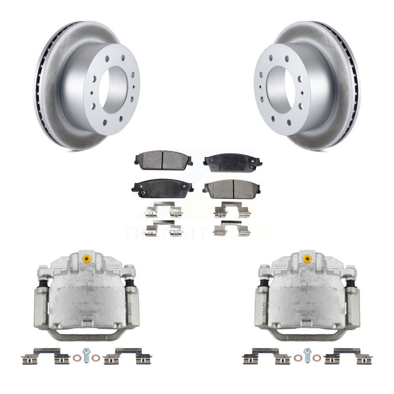 Transit Auto KCG-100180P Disc Brake Kit for 2011 Chevrolet Silverado 1500 - Rear product image