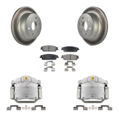 Transit Auto KCG-100180T Disc Brake Kit for 2007-2014 Chevrolet Silverado 1500, GMC Sierra 1500, Cadillac Escalade & more - Rear product image