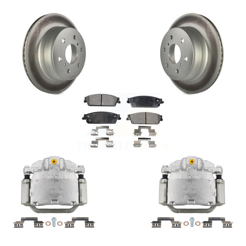 Transit Auto KCG-100180T Disc Brake Kit for 2007-2014 Chevrolet Silverado 1500, GMC Sierra 1500, Cadillac Escalade & more - Rear product image