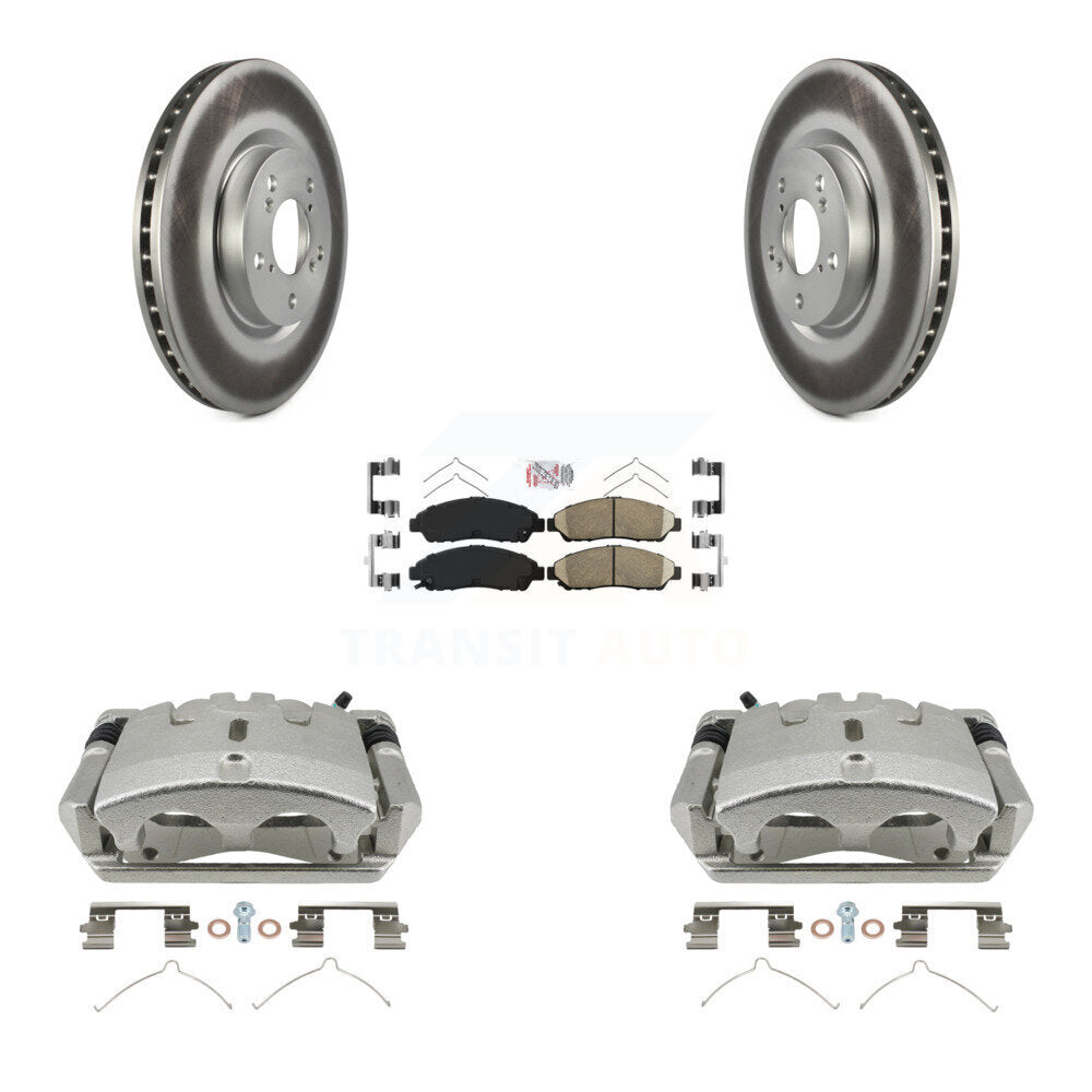 Transit Auto KCG-100181N Disc Brake Kit for 2009-2015 Honda Pilot - Front product image