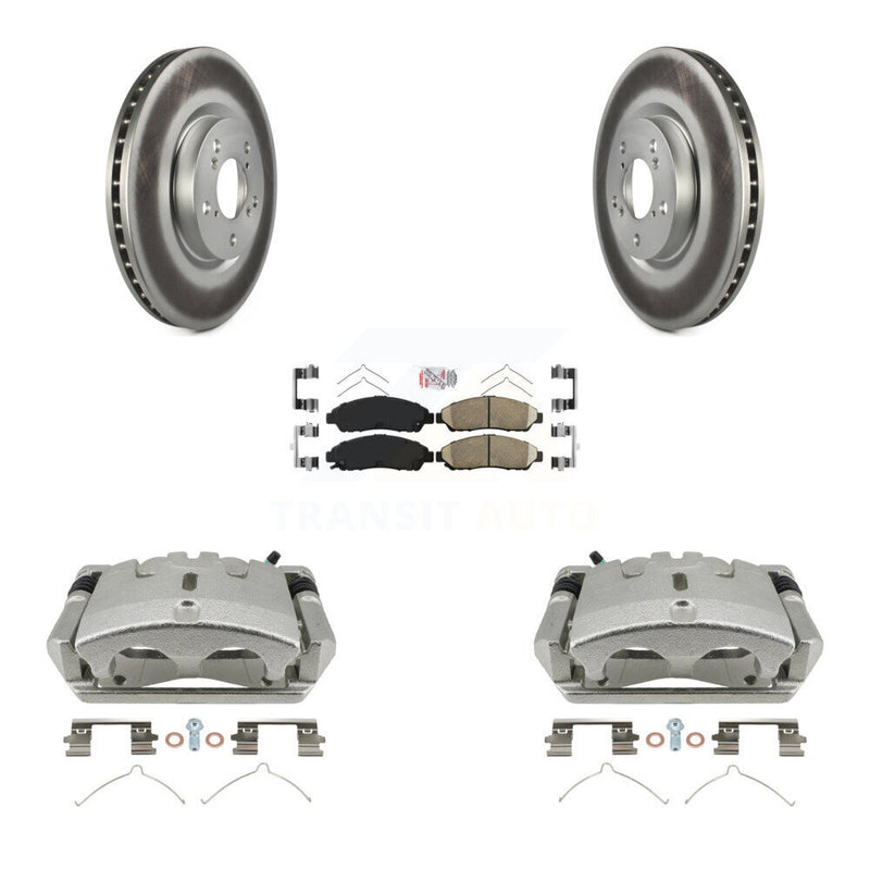 Transit Auto KCG-100181N Disc Brake Kit for 2009-2015 Honda Pilot - Front product image