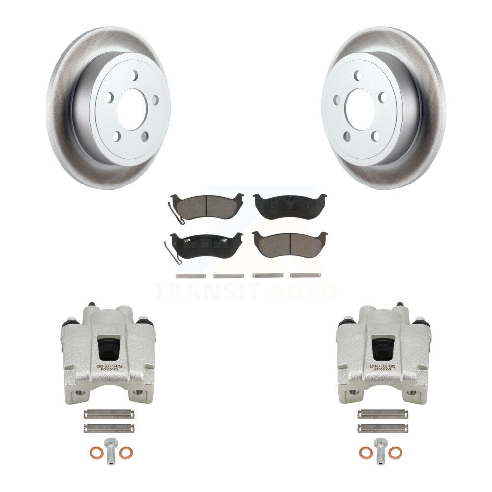 Transit Auto KCG-100182C Disc Brake Kit for 2003-2007 Jeep TJ, Jeep Liberty, Jeep Wrangler - Rear product image