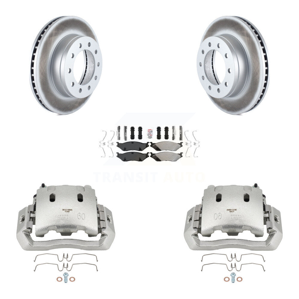 Transit Auto KCG-100182N Disc Brake Kit for 2005-2016 Ford F-450 Super Duty, International CF500, International CF600 & more - Front product image