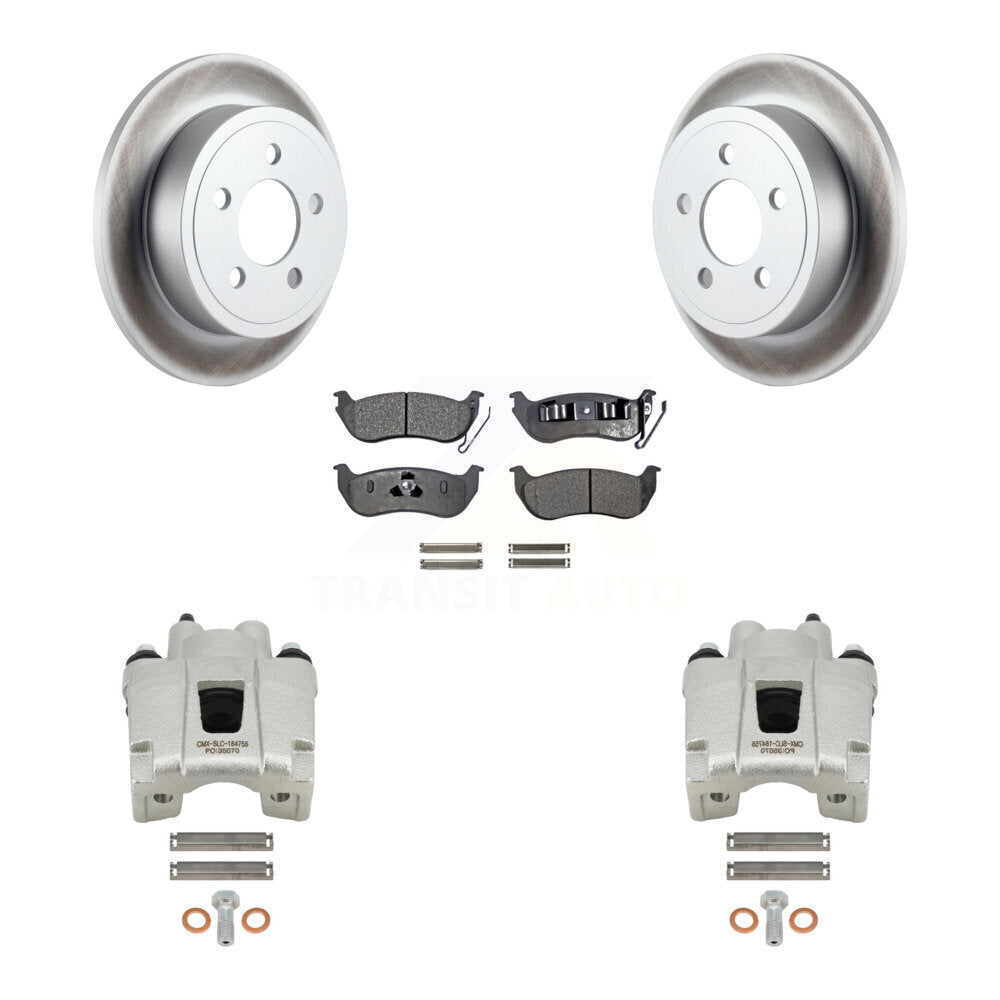 Transit Auto KCG-100182P Disc Brake Kit for 2003-2007 Jeep TJ, Jeep Liberty, Jeep Wrangler - Rear product image
