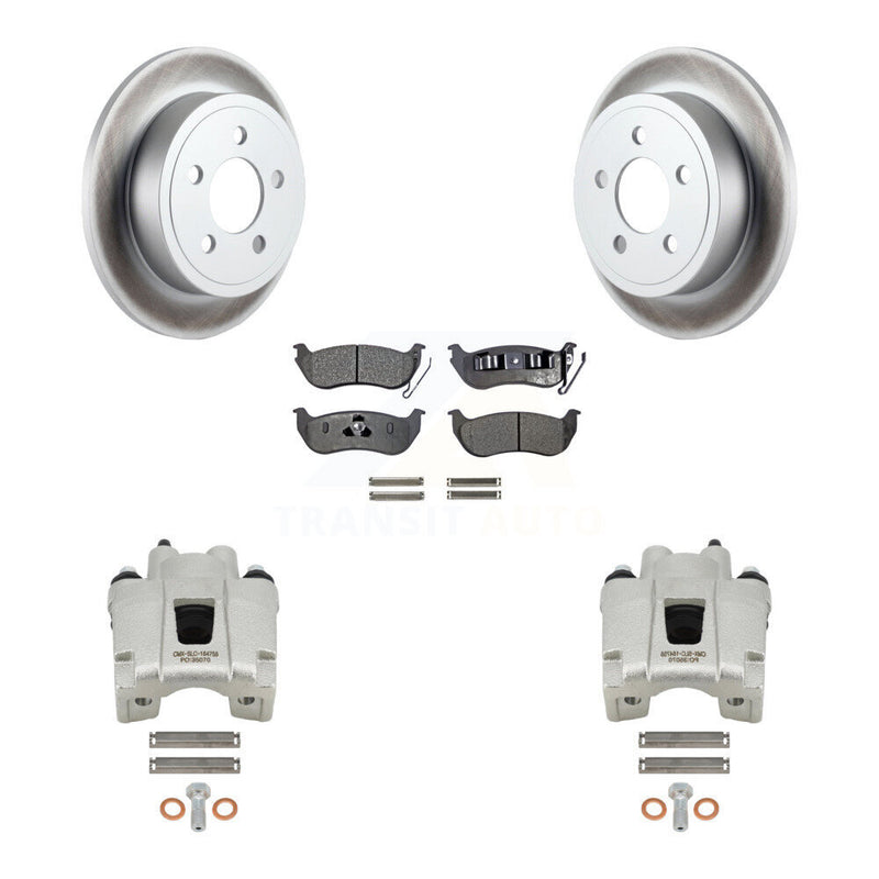 Transit Auto KCG-100182P Disc Brake Kit for 2003-2007 Jeep TJ, Jeep Liberty, Jeep Wrangler - Rear product image