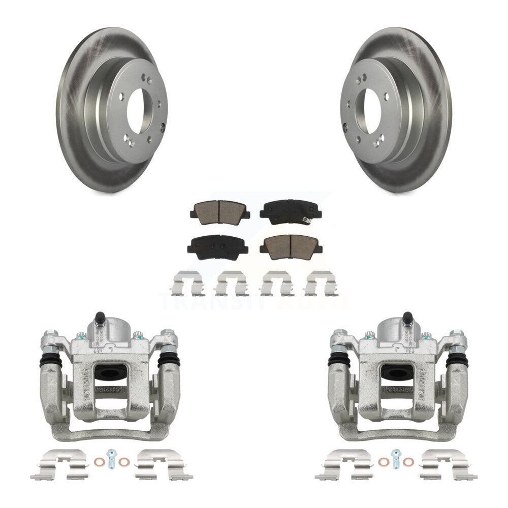 Transit Auto KCG-100183C Disc Brake Kit for 2011-2015 Hyundai Sonata, Kia Optima - Rear product image