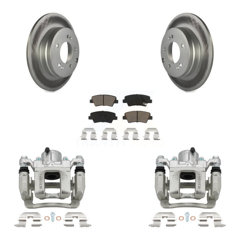 Transit Auto KCG-100183C Disc Brake Kit for 2011-2015 Hyundai Sonata, Kia Optima - Rear product image