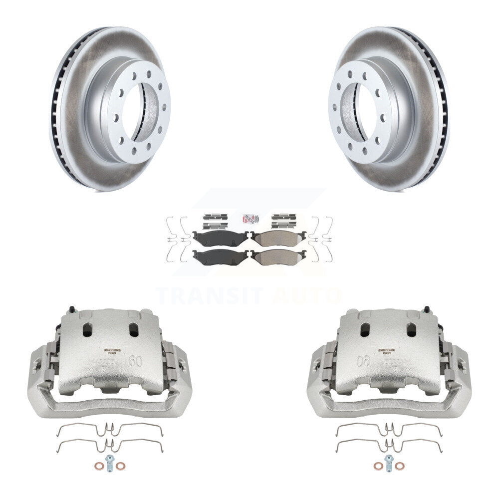 Transit Auto KCG-100183N Disc Brake Kit for 2005-2016 Ford F-450 Super Duty, International CF500, International CF600 & more - Front product image