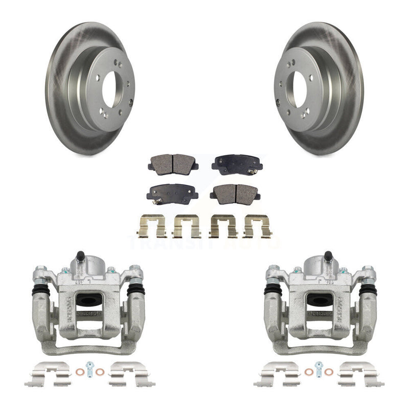 Transit Auto KCG-100183P Disc Brake Kit for 2011-2015 Hyundai Sonata, Kia Optima - Rear product image