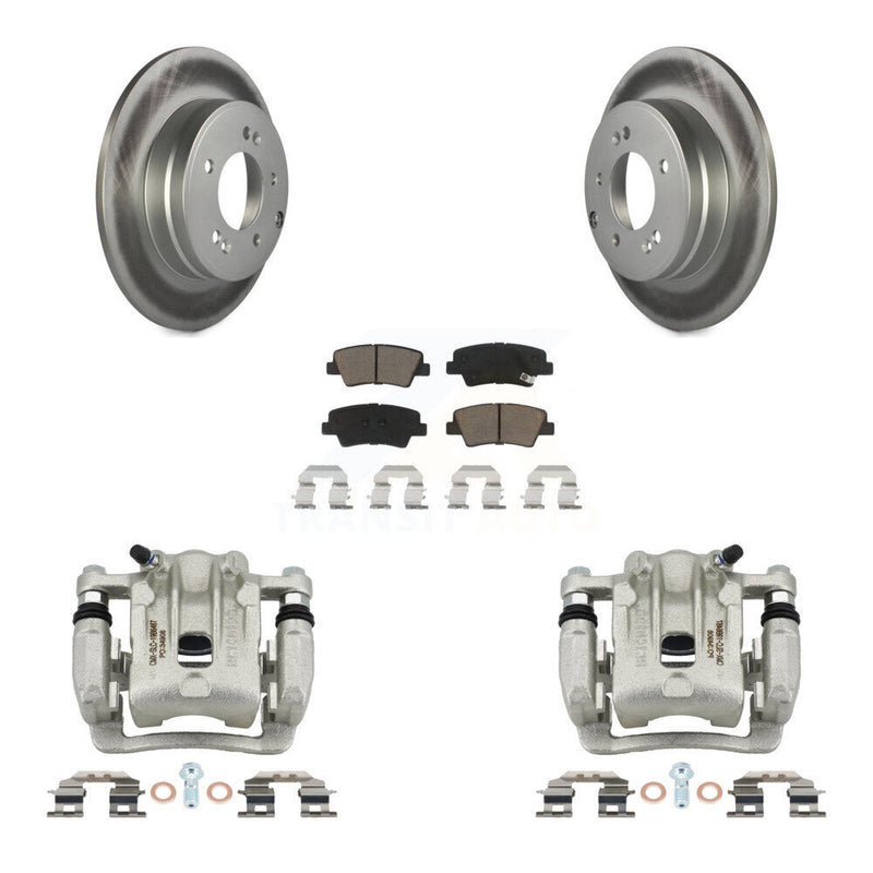 Transit Auto KCG-100184C Disc Brake Kit for 2011-2017 Hyundai Azera, Kia Optima - Rear product image