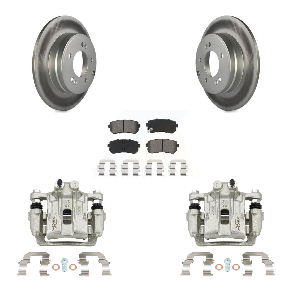 Transit Auto KCG-100185S Disc Brake Kit for 2016-2019 Hyundai Sonata, Kia Optima - Rear product image