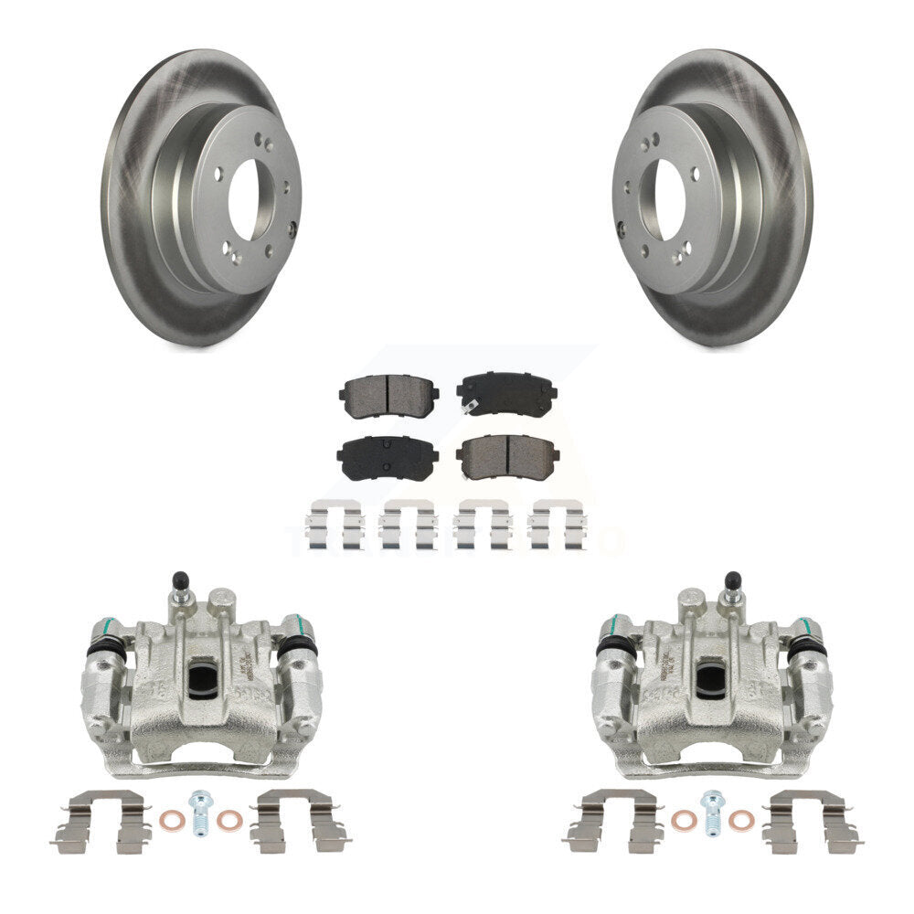 Transit Auto KCG-100186S Disc Brake Kit for 2016-2020 Hyundai Sonata, Kia Optima - Rear product image