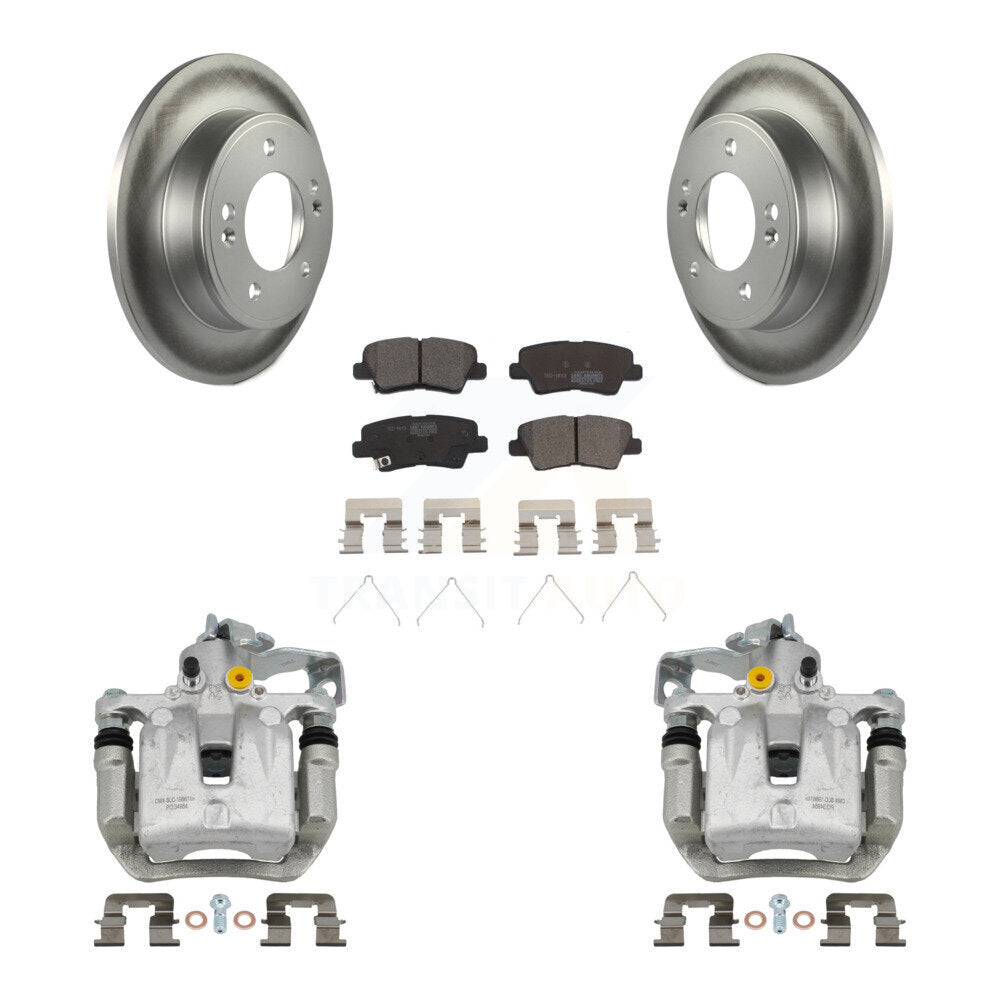 Transit Auto KCG-100186T Disc Brake Kit for 2016-2018 Hyundai Elantra GT, Kia Forte, Kia Forte5 & more - Rear product image