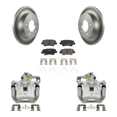 Transit Auto KCG-100186T Disc Brake Kit for 2016-2018 Hyundai Elantra GT, Kia Forte, Kia Forte5 & more - Rear product image