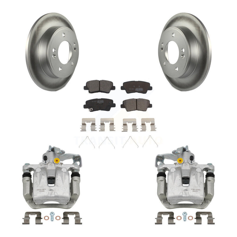 Transit Auto KCG-100186T Disc Brake Kit for 2016-2018 Hyundai Elantra GT, Kia Forte, Kia Forte5 & more - Rear product image