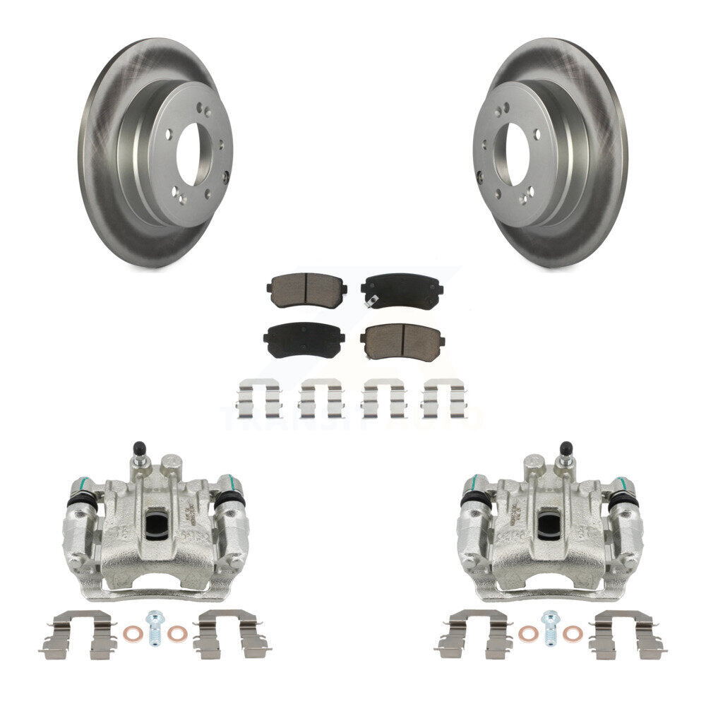 Transit Auto KCG-100189C Disc Brake Kit for 2015-2016 Hyundai Sonata - Rear product image