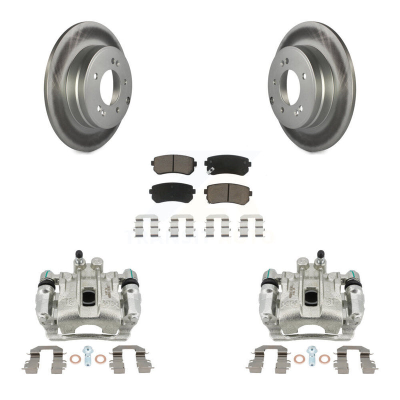 Transit Auto KCG-100189C Disc Brake Kit for 2015-2016 Hyundai Sonata - Rear product image