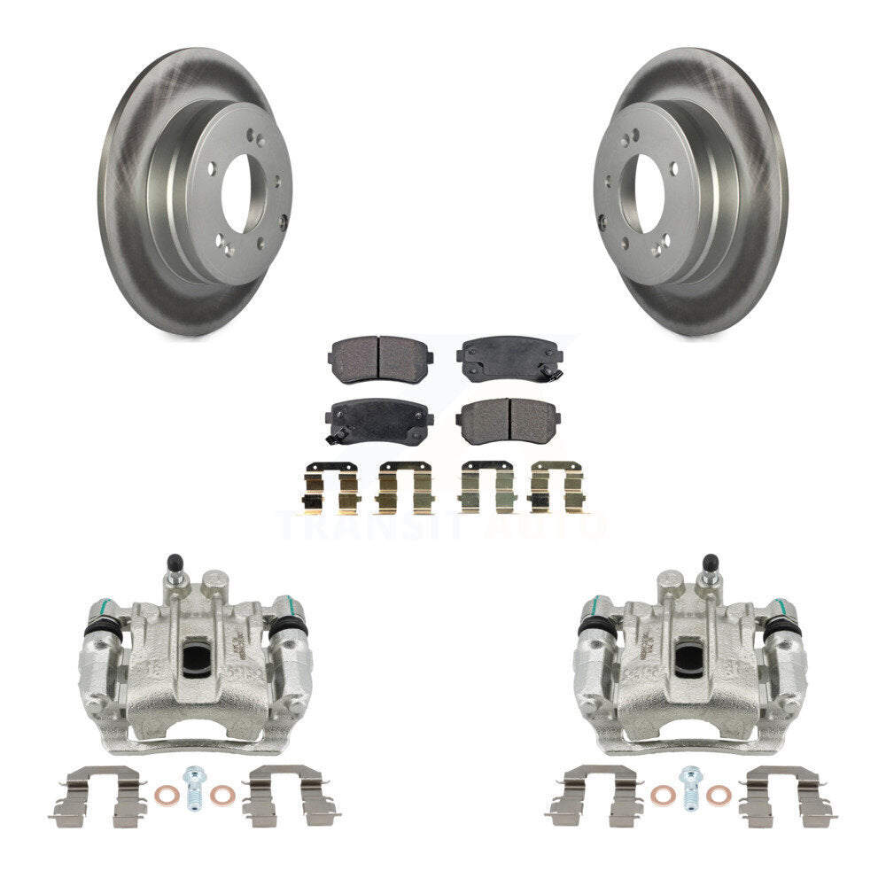 Transit Auto KCG-100189P Disc Brake Kit for 2015-2016 Hyundai Sonata - Rear product image