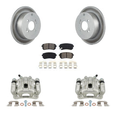 Transit Auto KCG-100190S Disc Brake Kit for 2006-2007 Hyundai Accent, Kia Rio, Kia Rio5 - Rear product image