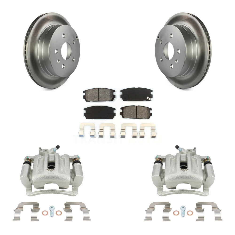 Transit Auto KCG-100191S Disc Brake Kit for 2010-2017 Chevrolet Equinox, GMC Terrain - Rear product image