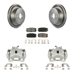 Transit Auto KCG-100191S Disc Brake Kit for 2010-2017 Chevrolet Equinox, GMC Terrain - Rear product image
