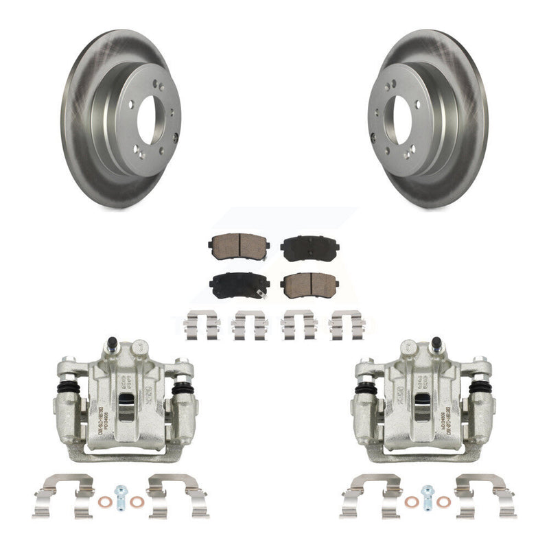 Transit Auto KCG-100192C Disc Brake Kit for 2016-2019 Hyundai Sonata, Kia Optima - Rear product image