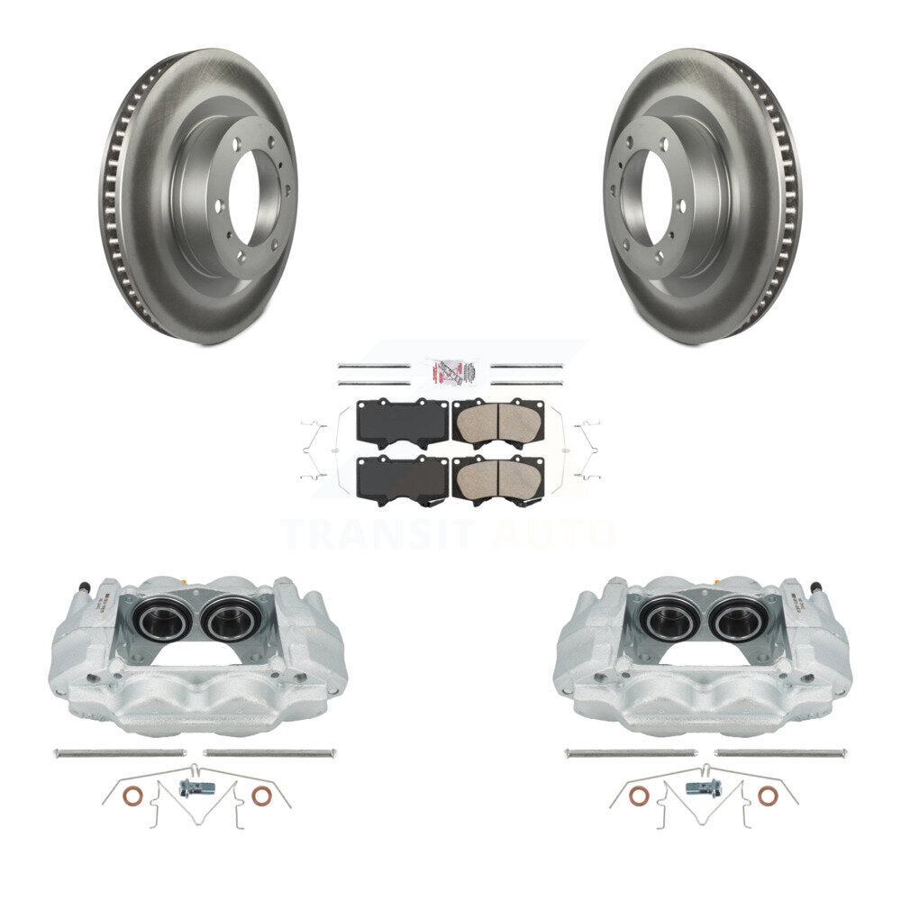 Transit Auto KCG-100192N Disc Brake Kit for 2010-2015 Lexus GX460, Toyota 4Runner - Front product image