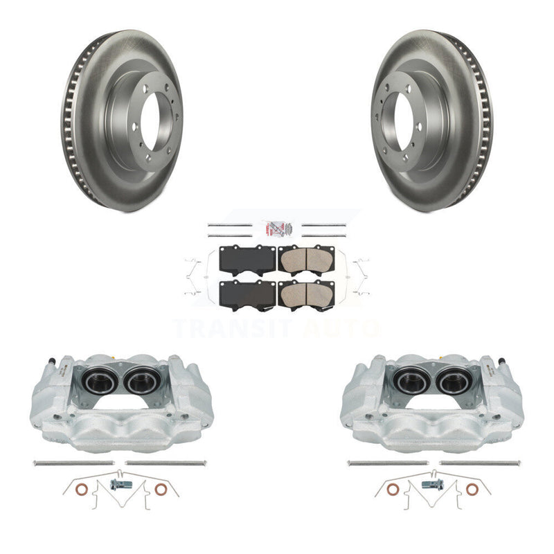 Transit Auto KCG-100192N Disc Brake Kit for 2010-2015 Lexus GX460, Toyota 4Runner - Front product image