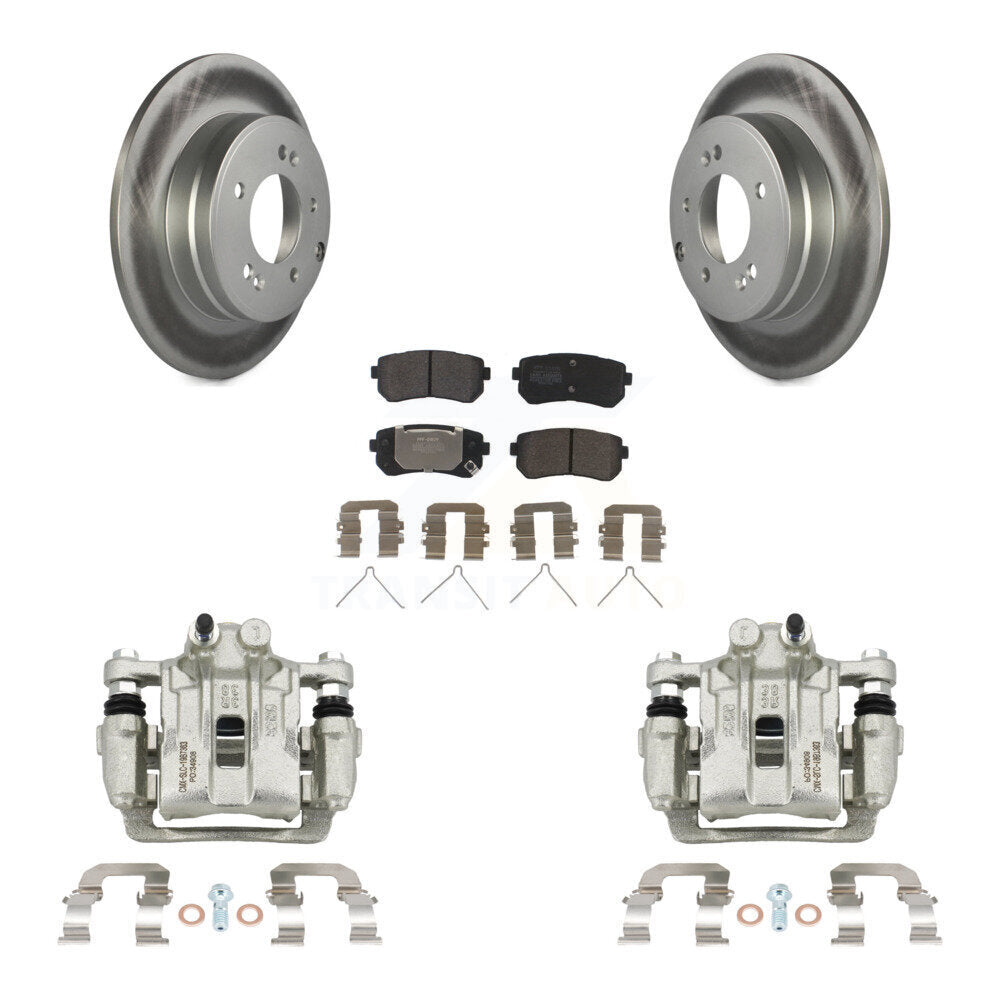 Transit Auto KCG-100192P Disc Brake Kit for 2016-2019 Hyundai Sonata, Kia Optima - Rear product image