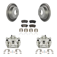 Transit Auto KCG-100192P Disc Brake Kit for 2016-2019 Hyundai Sonata, Kia Optima - Rear product image
