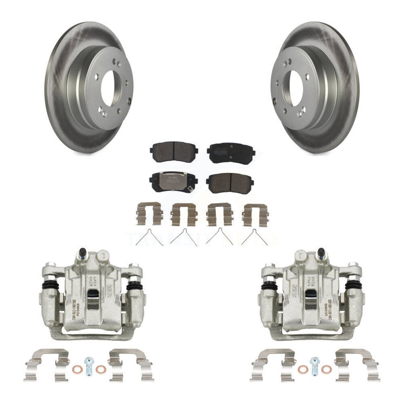 Transit Auto KCG-100192P Disc Brake Kit for 2016-2019 Hyundai Sonata, Kia Optima - Rear product image