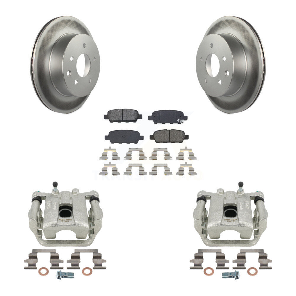 Transit Auto KCG-100194S Disc Brake Kit for 2011-2023 Nissan LEAF, Nissan Rogue Sport, Nissan Rogue & more - Rear product image