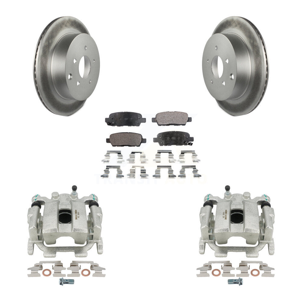 Transit Auto KCG-100194T Disc Brake Kit for 2009-2024 INFINITI Q60, INFINITI Q70L, INFINITI Q50 & more - Rear product image
