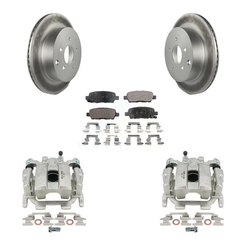 Transit Auto KCG-100194T Disc Brake Kit for 2009-2024 INFINITI Q60, INFINITI Q70L, INFINITI Q50 & more - Rear product image