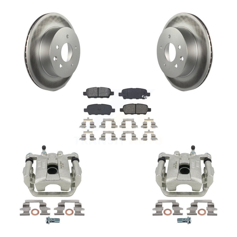 Transit Auto KCG-100195S Disc Brake Kit for 2005-2015 Nissan Rogue Select, Nissan Rogue, Nissan X-Trail - Rear product image