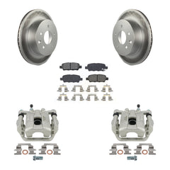 Transit Auto KCG-100195S Disc Brake Kit for 2005-2015 Nissan Rogue Select, Nissan Rogue, Nissan X-Trail - Rear product image
