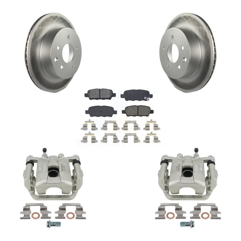 Transit Auto KCG-100195S Disc Brake Kit for 2005-2015 Nissan Rogue Select, Nissan Rogue, Nissan X-Trail - Rear product image