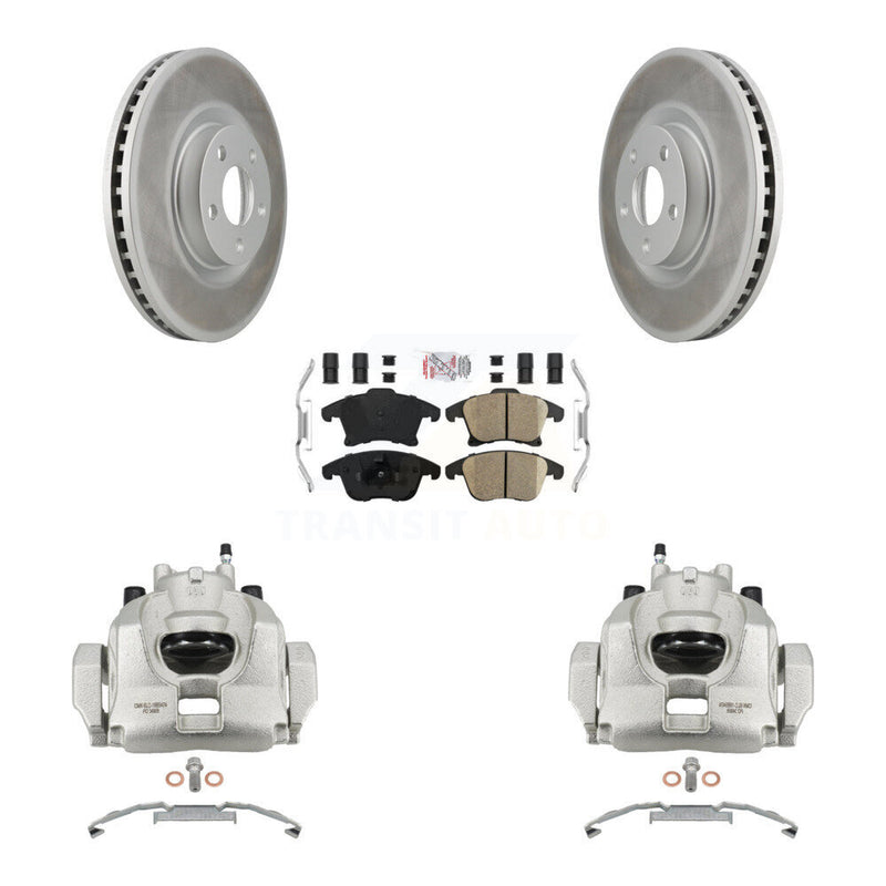 Transit Auto KCG-100196N Disc Brake Kit for 2019-2020 Ford Police Responder Hybrid - Front product image