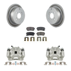 Transit Auto KCG-100196P Disc Brake Kit for 2006-2007 Hyundai Accent, Kia Rio, Kia Rio5 - Rear product image