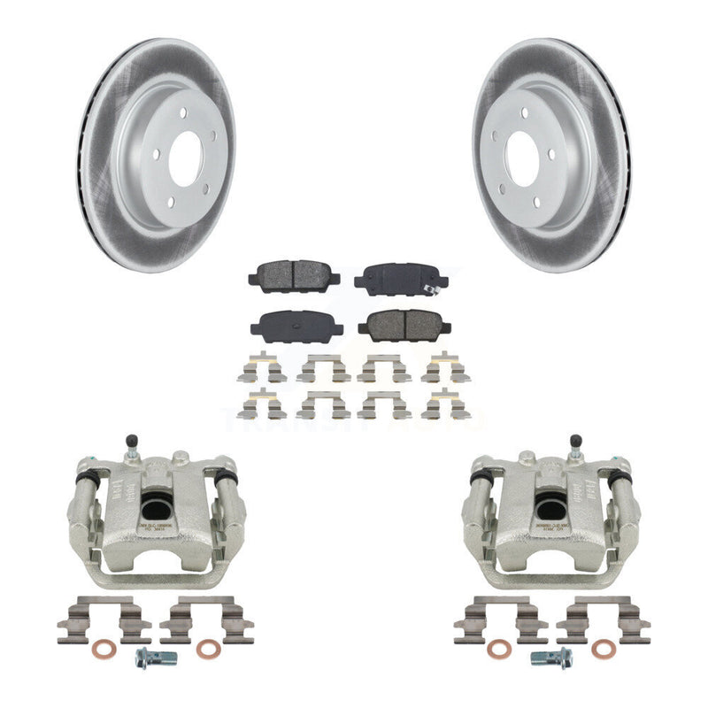 Transit Auto KCG-100196S Disc Brake Kit for 2017-2019 Nissan Rogue Sport, Nissan LEAF - Rear product image