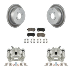 Transit Auto KCG-100197C Disc Brake Kit for 2006-2007 Hyundai Accent, Kia Rio, Kia Rio5 - Rear product image