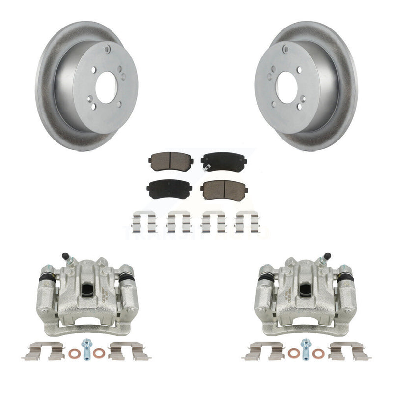Transit Auto KCG-100197C Disc Brake Kit for 2006-2007 Hyundai Accent, Kia Rio, Kia Rio5 - Rear product image