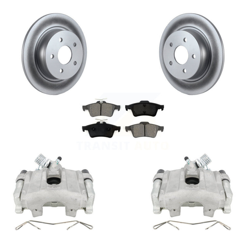 Transit Auto KCG-100197S Disc Brake Kit for 2013-2018 Ford C-Max, Ford Escape - Rear product image