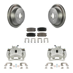Transit Auto KCG-100198C Disc Brake Kit for 2010-2017 Chevrolet Equinox, GMC Terrain - Rear product image