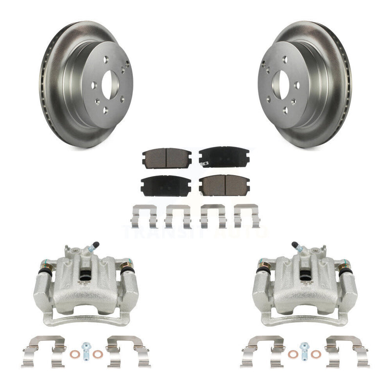 Transit Auto KCG-100198C Disc Brake Kit for 2010-2017 Chevrolet Equinox, GMC Terrain - Rear product image